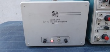 Двухлучевой осциллограф Tektronix 555 — 111 ламп!