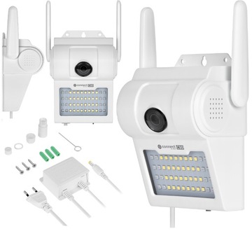 KAMERA ZEWNĘTRZNA IP WI-FI RJ45 DETEKCJA IR LED IP66 TUYA MOCNA KRUGER