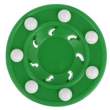 HOCKEY REGULATION PUCK ROLLER AIR UNIVERSAL GREEN
