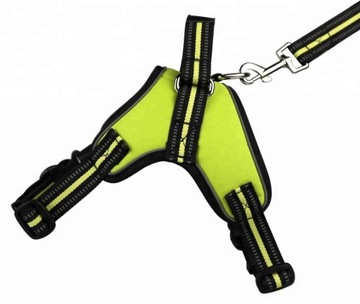 szelki dla psa DOG, SAMOJED,ODBLASK rozm.XL