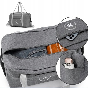 СКЛАДНАЯ СУМКА ДЛЯ БАГАЖА FITNESS BAGS 40X20X25CM