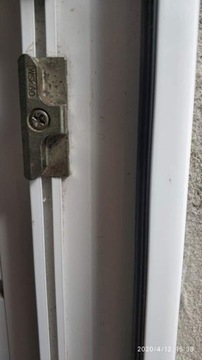 Rączka palacza słupek stały z uchwytem ALUMINIOWYM w kolorze Złoty dąb