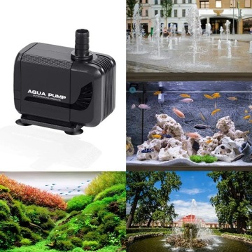 САДОВЫЙ ЦИРКУЛЯЦИОННЫЙ ВОДЯНОЙ НАСОС ДЛЯ ПРУДА, ФОНТАНА, АКВАРИУМА, 1500Л/Ч