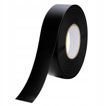 TAŚMA IZOLACYJNA PVC MOCNA WODOODPORNA ELEKTRYCZNA 1,5 cm x10 m CZARNA NOWA