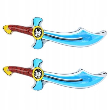 2шт мультфильм надувной нож дорожная игрушка