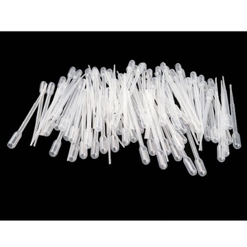 100 sztuk pipet transferowych z zakraplaczem 2 ml