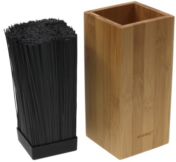 Бамбуковый контейнер для ножей, блок-подставка для ножей, универсальный контейнер для ножей