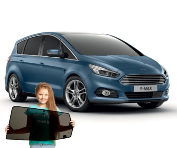 ZASŁONKI NA MAGNESACH FORD S-MAX II 2 OD 2015