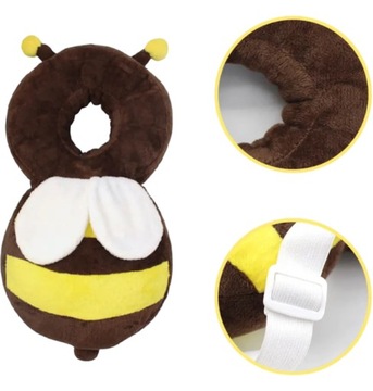 Защита головы для обучения ходьбе - Коричневая пчела.