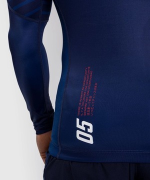 Venum Rashguard Sport 05 с длинным рукавом Синий/Желтый L