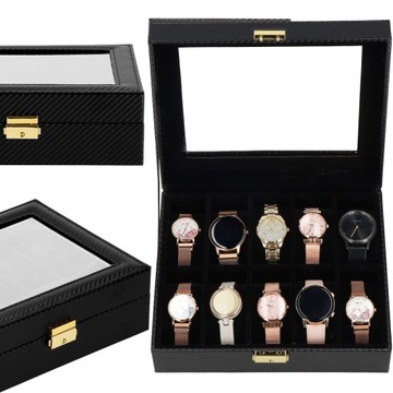 ОРГАНАЙЗЕР ДЛЯ ЧАСОВ, 10 шт., JEWELRY BOX, ELEGANT BOX