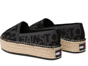 TOMMY JEANS DAMSKIE ESPADRYLE WSUWANE Z LOGO 39 3F7G3*