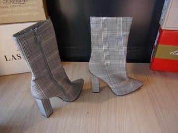 (2330) Raz ubrane botki kolorowe 38 / 24,5 cm