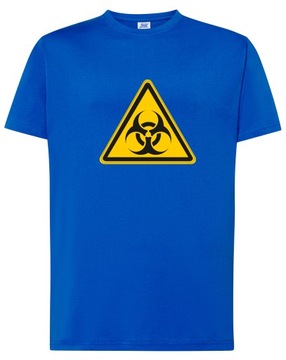 MĘSKA KOSZULKA T-shirt BIOHAZARD na prezent XS