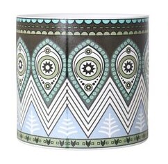 DONICZKA OSŁONKA CERAMICZNA OZDOBNA DEKORACJA NA TRAWĘ KWIATY