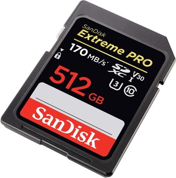 Sandisk Extreme Pro 512 ГБ SDXC-Speicherkarte MIT