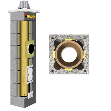 System kominowy RAUCH 6 m komin fi 200 systemowy