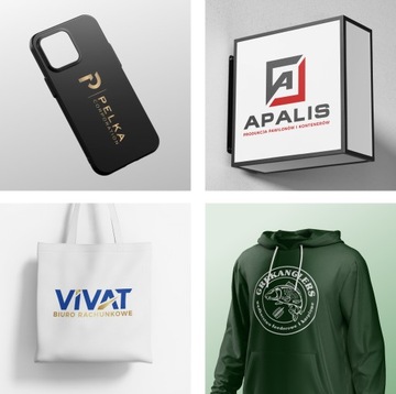 LOGO / LOGOTYP + PAPIER + WIZYTÓWKA + MINIATURA FB