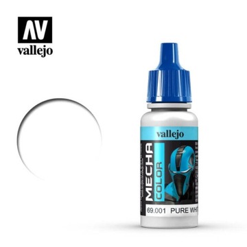 VALLEJO MECHA COLOR 69001 PURE WHITE 17ml