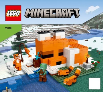 LEGO Minecraft 21178 Среда обитания лисиц