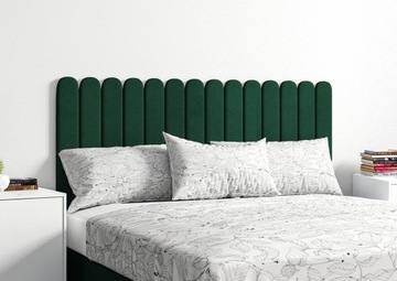 Мягкие панели 115х15.Изголовье забора.