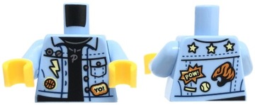 LEGO tors figurki - niebieska kurtka jeansowa