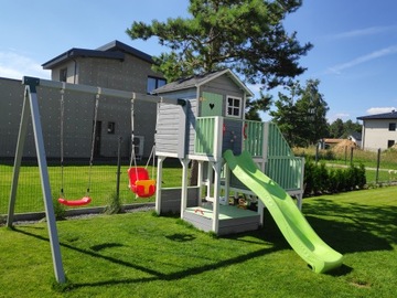 Hubert House 2 слайда Настенные качели + горка