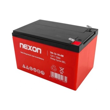 Akumulator żelowy Nexon VRLA GEL 12V 15Ah POJAZDY ELEKTRYCZNE