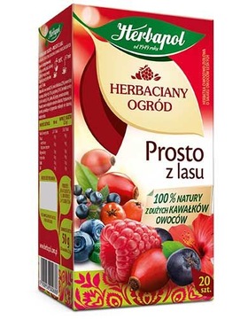 Herbata OWOCOWA Herbapol Prosto z lasu 20t