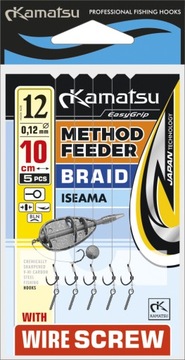 Kamatsu HAKI method feeder ISEAMA nr 10 plecionka - z wkrętką
