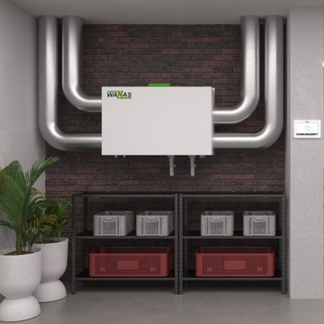 Рекуператор WANAS COMBO 430, версия LIGHT SYSTEM XF