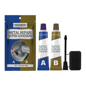 100g Kafuter A+B Metal Repairing Adhesive Super Glue Iron Steel Radiator
