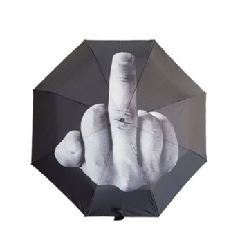 Parasol Parasol przeciwdeszczowy środkowy palec ko
