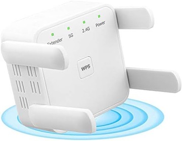 Dwuzakresowy wzmacniacz WiFi 2,4 G 5G 1200MBPS 4 ANTENY