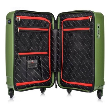 SwissBags Туристический чемодан для ручной клади 55 см, цвет хаки
