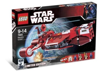 Lego 7665 Star Wars Republic Cruiser R2-R7 Kenobi