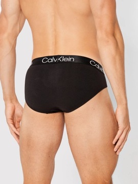 Slipy męskie CALVIN KLEIN zestaw 3 sztuk czarnych - L