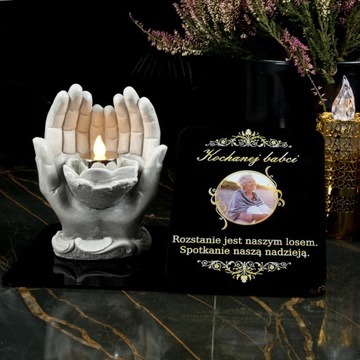 СВЕЧА СВЕЧА СВЕТОДИОДНАЯ СТАТУЭТКА С ФОТО ДЛЯ КЛАДБИЛЬНОЙ МОГИЛЫ