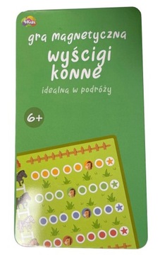 4Kidz Podróżna Gra magnetyczna Wyścigi konne