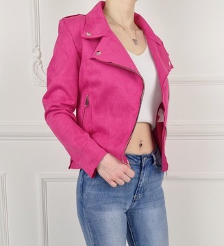 #КУРТКА-РАДИАТОР ЖЕНСКАЯ ЗАМШЕВАЯ - МОЛНИИ - ZARKA