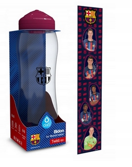 BIDON DAFI TWIST 0,6L FC BARCELONA + NAKLEJKI