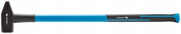 HOGERT HT3B097 Слесарный молоток 5 кг, с волоконным стержнем