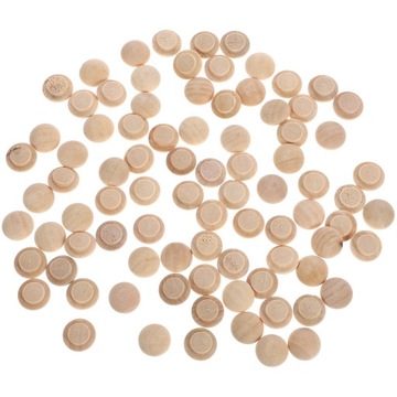 ДЕРЕВЯННЫЕ ЗАГЛУШКИ ДЛЯ ОТВЕРСТИЙ ДЛЯ ВИНТОВ 100 ШТ.