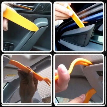 SPINKI KOŁKI KLIPSY SAMOCHODOWE ŚCIĄGACZE DEMONTAŻU TAPICERKI ZESTAW 675el