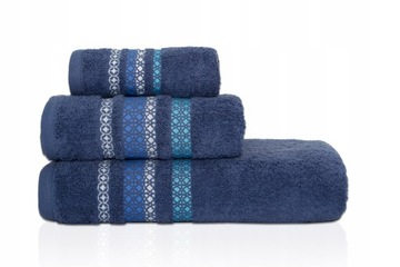 RĘCZNIK FROTTE 30x50cm GRANATOWY 480g/m2