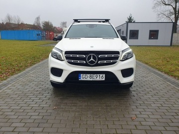 Mercedes GLS X166 Off-Tourer 3.0 350 d 258KM 2017 Mercedes GLS Klasa 350cdi Pakiet AMG Salon Polska, zdjęcie 5