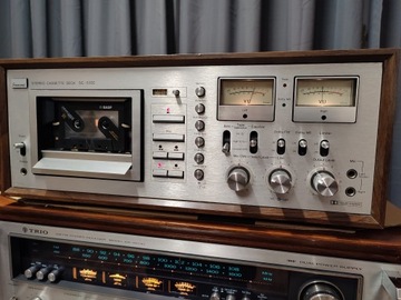 Классический винтажный дековый магнитофон SANSUI SC 5100 (1978-79 гг.) ОБЗОР