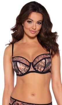 Biustonosz semi soft Ava 2029 80G wild black