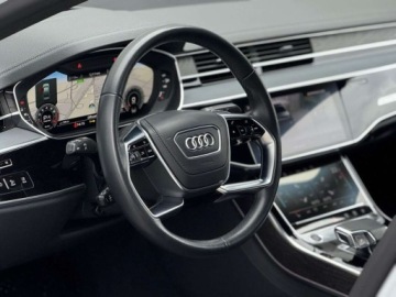 Audi A8 D5 Sedan Facelifting 3.0 55 TFSI 340KM 2022 Audi A8 S line,Head Up,Kamery 360,Panorama,BO 3.0 Benzyna 340KM, zdjęcie 9
