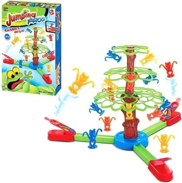 GRA ZRĘCZNOŚCIOWA RODZINNA SKACZĄCE ŻABKI